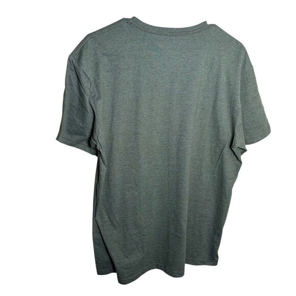 Nascar T-Shirt Large Green Flag Short Sleeve Crew Neck Logo Casual Printed - Picture 4 of 7